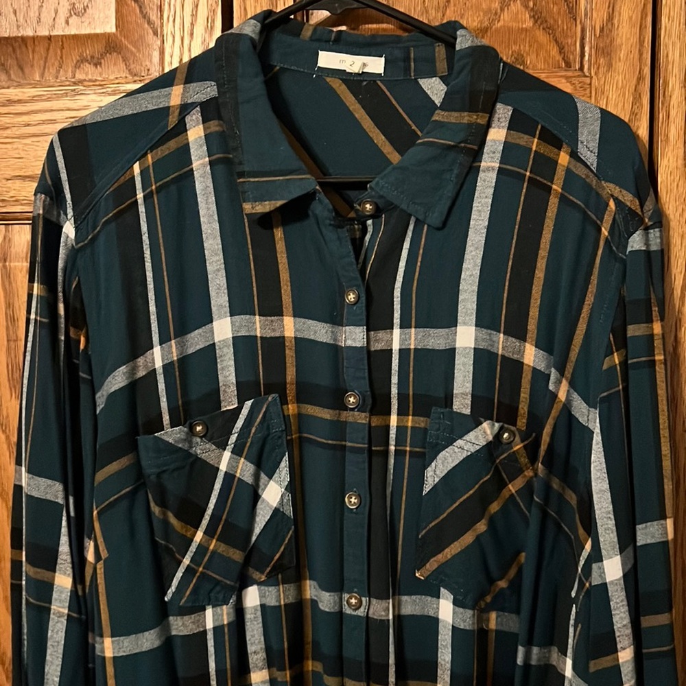 Flannel Button Down